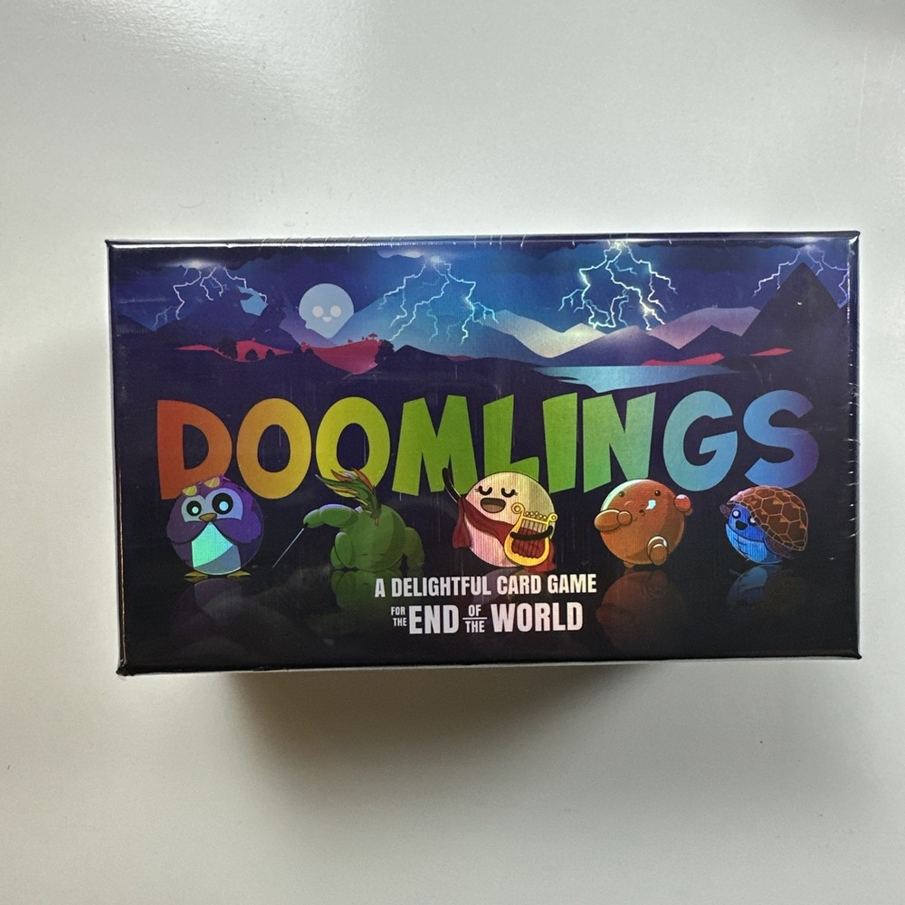 Doomlings- A Game For The End Of The World- New Delightful Card Game- NEW Sealed